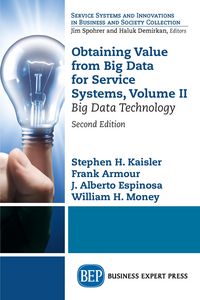 Produktbild: Obtaining Value from Big Data for Service Systems, Volume II