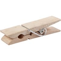 Produktbild: Creativ Company Holzklammer, L 7,2 cm, B 2 cm, 10 Stk