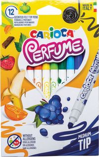 Produktbild: CARIOCA&reg; Fasermaler Perfume, Xplosion 12 Farben 3,8 mm