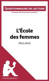Produktbild: L'&Eacute;cole des femmes de Moli&egrave;re