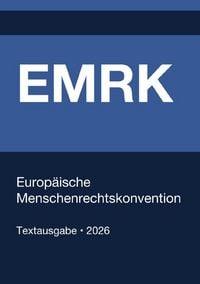 Produktbild: EMRK - Europ&auml;ische Menschenrechtskonvention 2026