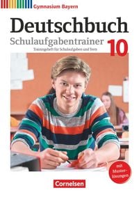 Produktbild: Deutschbuch Gymnasium - Bayern - 2022 - 10. Klasse - Schulaufgabentrainer mit L&ouml;sungen