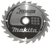 Produktbild: Makita SPECIALIZED B-32910 Hartmetall Kreiss&auml;geblatt 165 x 20 x 1 mm Z&auml;hneanzahl: 24 1 St.