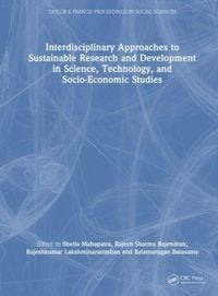 Produktbild: Interdisciplinary Approaches to Sustainable Research and Development in Science, Technology, and Socio-Economic Studies
