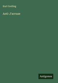 Produktbild: Anti-J'accuse