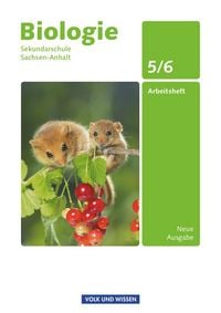 Produktbild: Biologie 5./6. Schuljahr - Sekundarschule Sachsen-Anhalt - Arbeitsheft