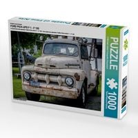 Produktbild: CALVENDO Puzzle Ein Motiv aus dem Kalender FORD PICK-UPS F 1 - F 100 | 1000 Teile Lege-Gr&ouml;&szlig;e 64x48cm Foto-Puzzle f&uuml;r gl&uuml;ckliche Stunden
