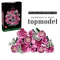 LEGO Botanicals 10374 Rosa Rosenstrauß, Kunstblumen für Erwachsene