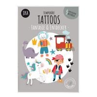 Produktbild: Tempor&auml;re Tattoos Fantasie & Entdecker