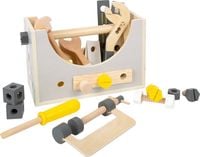 Bild vom Artikel Small foot 11809 - Werkzeugkasten Miniwob, Mini-Werkbank, 2in1, Holz 29-teilig vom Autor 