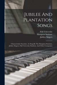 Produktbild: Jubilee And Plantation Songs