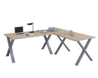 Produktbild: X Schreibtisch Eckschreibtisch L Form 160x160x80