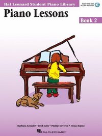 Produktbild: Piano Lessons Book 2 - Hal Leonard Student Piano Library Educational Piano Sheet Music with Audio and MIDI Access Beginner to Intermediate Instructional Method for Practice and Skill Development