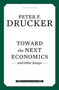 Produktbild: Drucker, P: Toward the Next Economics