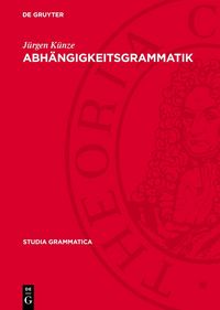 Produktbild: Abh&auml;ngigkeitsgrammatik
