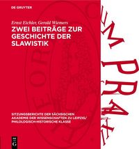 Produktbild: Zwei Beitr&auml;ge zur Geschichte der Slawistik