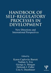 Produktbild: Handbook of Self-Regulatory Processes in Development