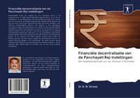 Produktbild: Financi&euml;le decentralisatie van de Panchayati Raj-instellingen