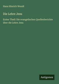 Produktbild: Die Lehre Jesu