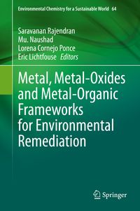 Produktbild: Metal, Metal-Oxides and Metal-Organic Frameworks for Environmental Remediation