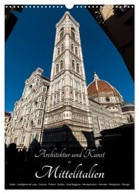 Produktbild: Architektur und Kunst in Mittelitalien (Wandkalender 2026 DIN A3 hoch), CALVENDO Monatskalender