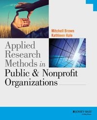 Produktbild: Applied Research Methods in Public and Nonprofit Organizations