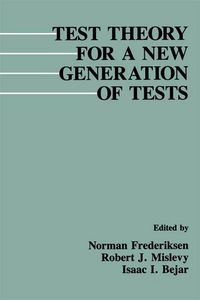 Produktbild: Test Theory for A New Generation of Tests