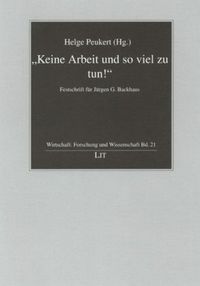 Produktbild: "Keine Arbeit und so viel zu tun!"