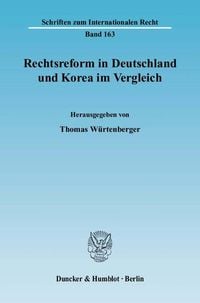 Produktbild: Rechtsreform in Deutschland und Korea im Vergleich.