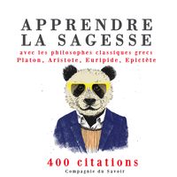 Produktbild: Apprendre la sagesse avec les philosophes classiques grecs 400 citations
