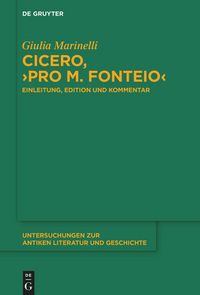 Produktbild: Cicero, >Pro M. Fonteio<
