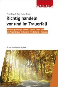Produktbild: Richtig handeln vor und im Trauerfall