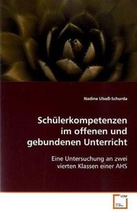 Produktbild: Ulse&szlig;-Schurda Nadine: Sch&uuml;lerkompetenzen im offenen und gebu