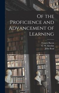 Produktbild: Of the Proficience and Advancement of Learning