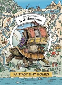 Produktbild: Fantasy Tiny Homes Coloring Book