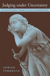 Produktbild: Vermeule, A: Judging under Uncertainty