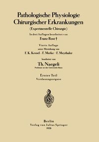 Produktbild: Pathologische Physiologie Chirurgischer Erkrankungen