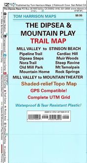 Produktbild: Dipsea-Mountain Play Trail Map
