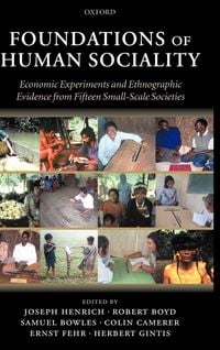 Produktbild: Foundations of Human Sociality