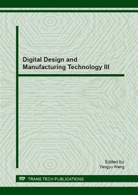 Produktbild: Digital Design and Manufacturing Technology III