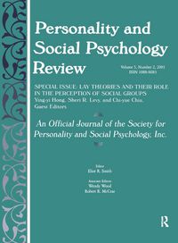 Produktbild: Lay Theories and Their Role in the Perception of Social Groups
