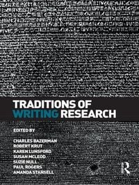 Produktbild: Traditions of Writing Research