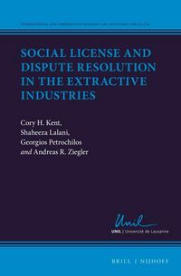Produktbild: Social License and Dispute Resolution in the Extractive Industries