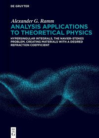 Produktbild: Analysis Applications to Theoretical Physics
