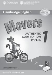 Produktbild: Cambridge English Movers 1 for Revised Exam from 2018 Answer Booklet