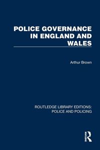 Produktbild: Police Governance in England and Wales