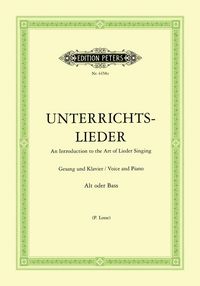 Produktbild: Album of 60 Lieder from Bach to Reger, 'Unterrichts-Lieder'