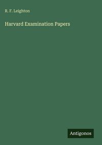 Produktbild: Harvard Examination Papers
