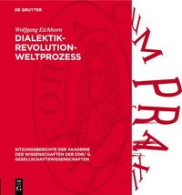 Produktbild: Dialektik-Revolution-Weltproze&szlig;
