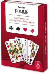Bild vom Artikel Senioren-Romme, Französisches Clubbild (Spielkarten) vom Autor Spielkartenfabrik Altenburg GmbH
